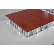 Holz Textur Aluminium Wabenplatten für Türen